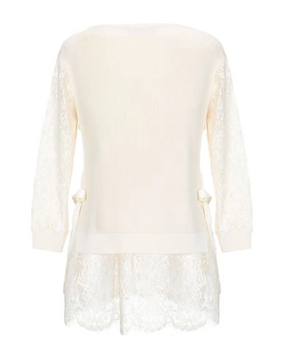 Shop Molly Bracken Sweaters In Ivory