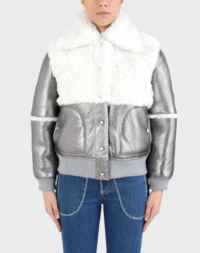 Shop See By Chloé Jackets In Silver