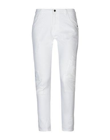 Mangano Denim Pants In White | ModeSens