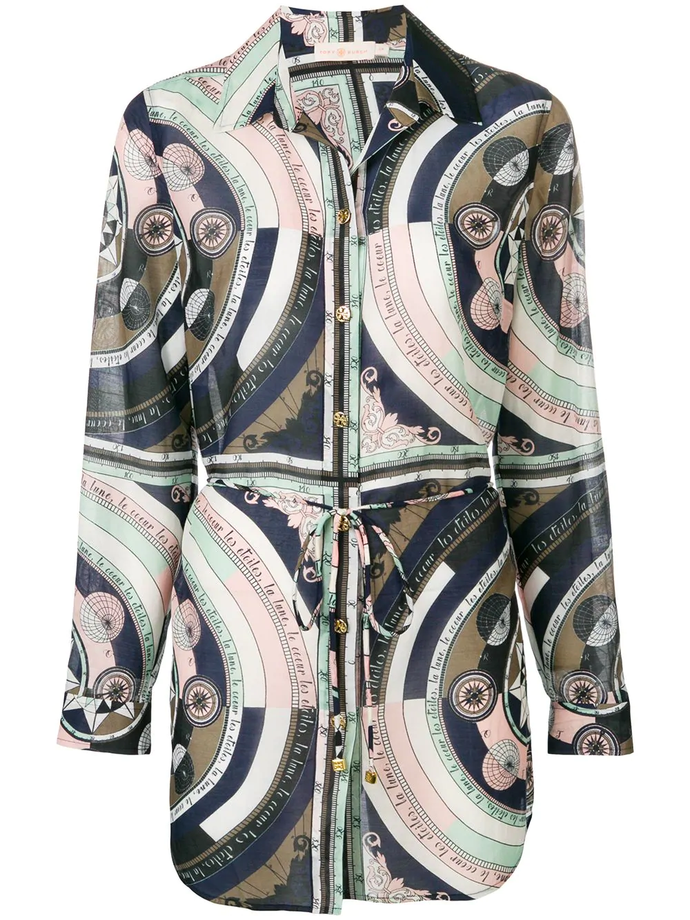 tory burch constellation beach caftan