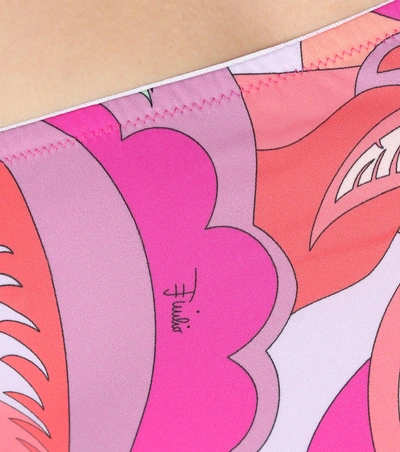 Shop Emilio Pucci Beach Printed Swimsuit In Pink