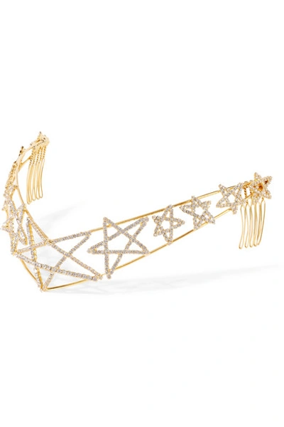 Shop Lelet Ny Gold-plated Crystal Headband