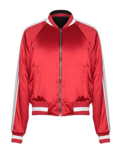Shop Amiri Bomber In Red