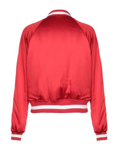 Shop Amiri Bomber In Red