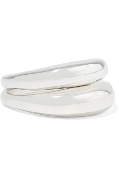 Shop Sophie Buhai Set Of Two Silver Rings