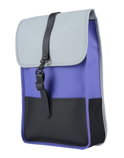 Shop Rains Backpack & Fanny Pack In Purple