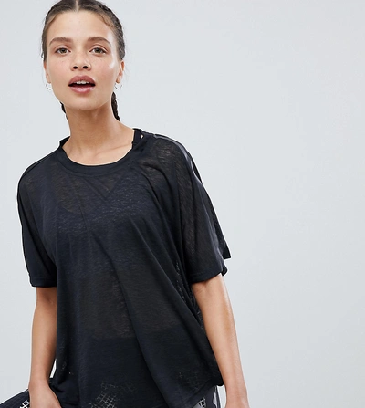 Adidas Originals Training Oversized T-shirt In Black - Black | ModeSens