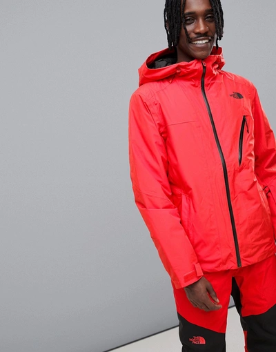 The North Face Descendit Ski Jacket In Red - Red | ModeSens