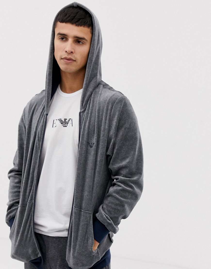 Emporio Armani Velour Sweatshirt 2025 | www.levitan.com