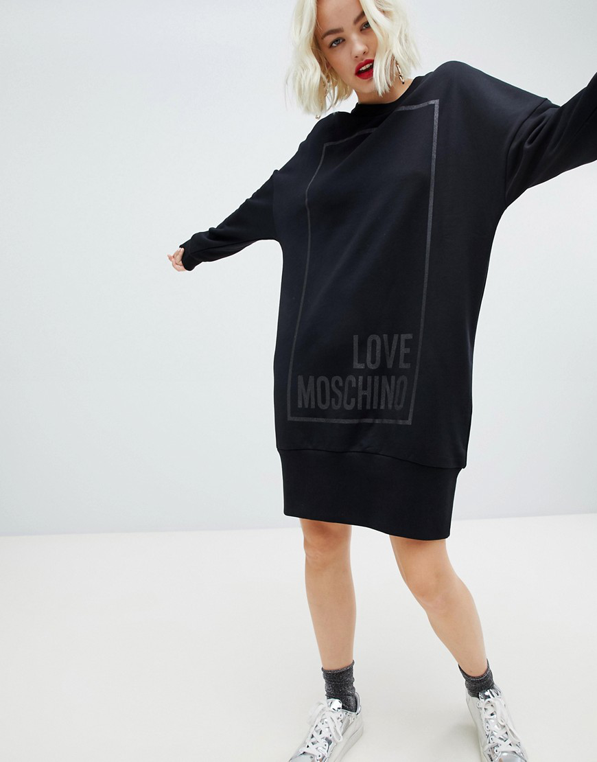 love moschino sweater dress