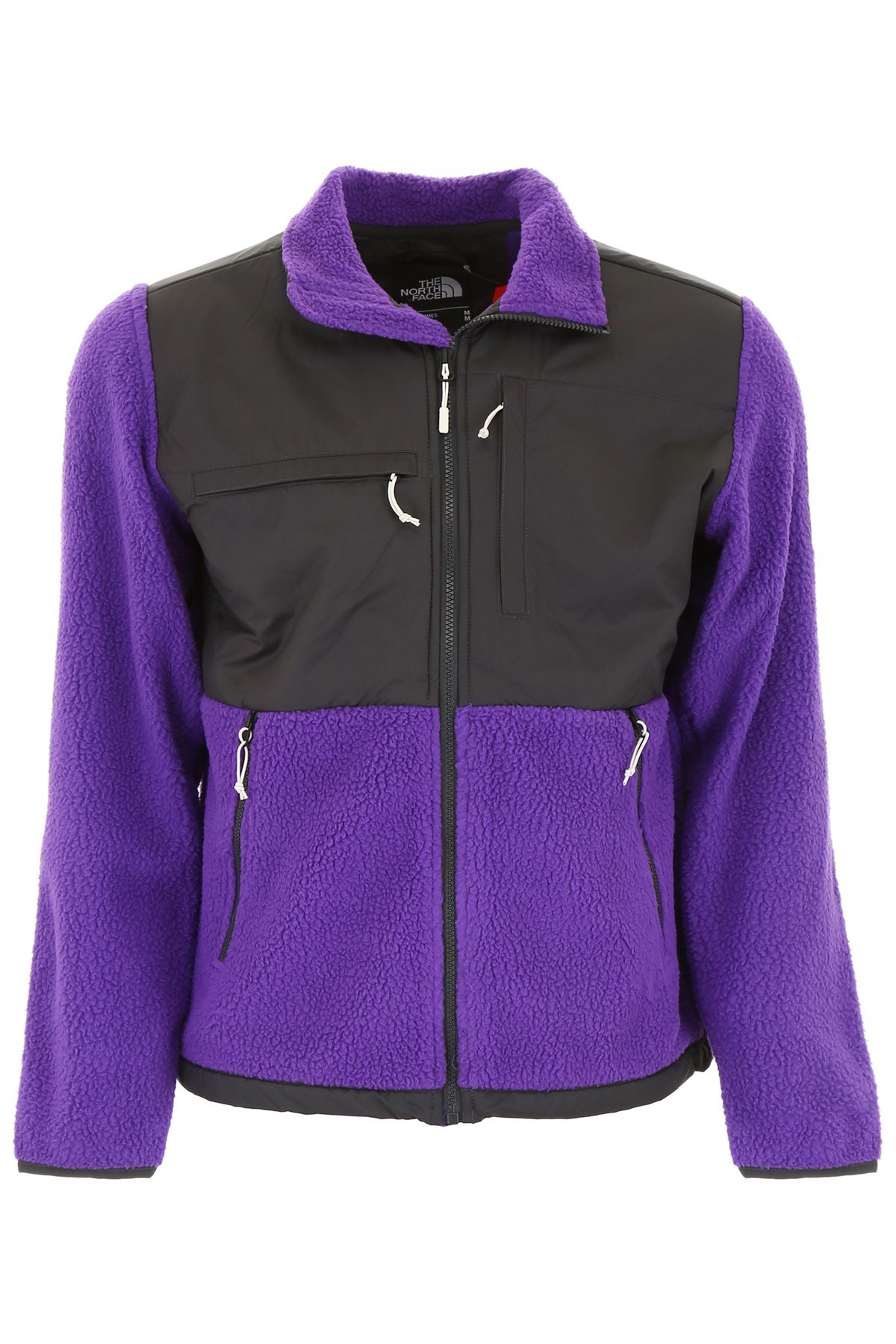north face fleece jacket purple