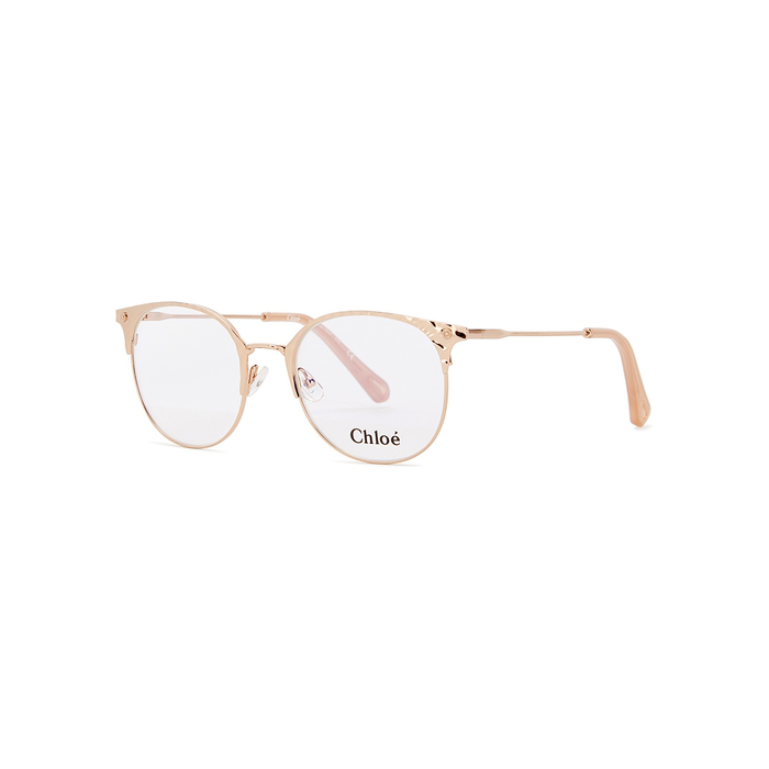 chloe rose gold sunglasses