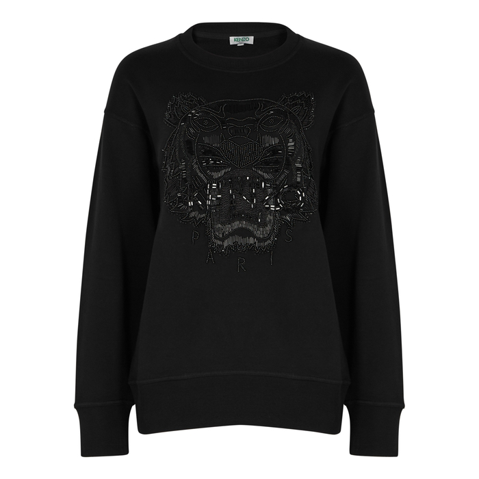 kenzo black women's sweatshirt