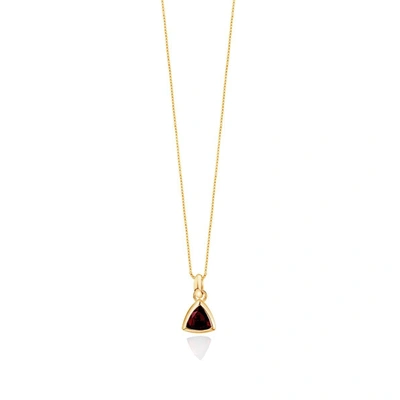 Shop Edge Of Ember Garnet Charm Necklace