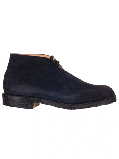 Shop Church's Ryder Lace-up Boots In Navy