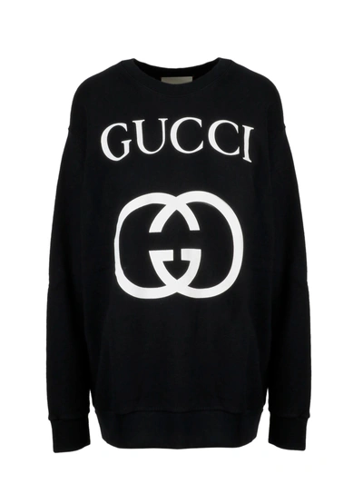 Shop Gucci Oversized Sweatshirt In 1289