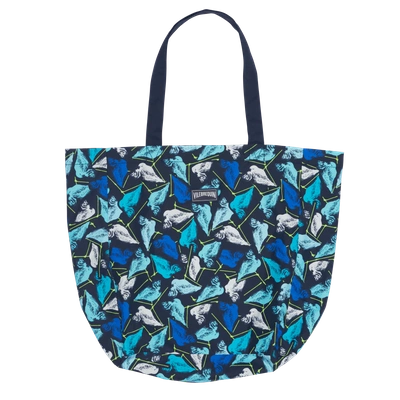 Shop Vilebrequin Accessories - Beach Bag Baha Mar Designed By John Cox - Limited Edition - Beach Bag - Balade In Blue