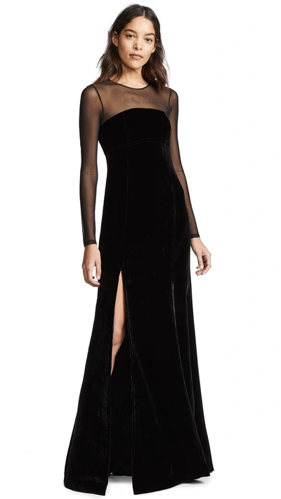 Shop Cinq À Sept Isadora Gown In Black