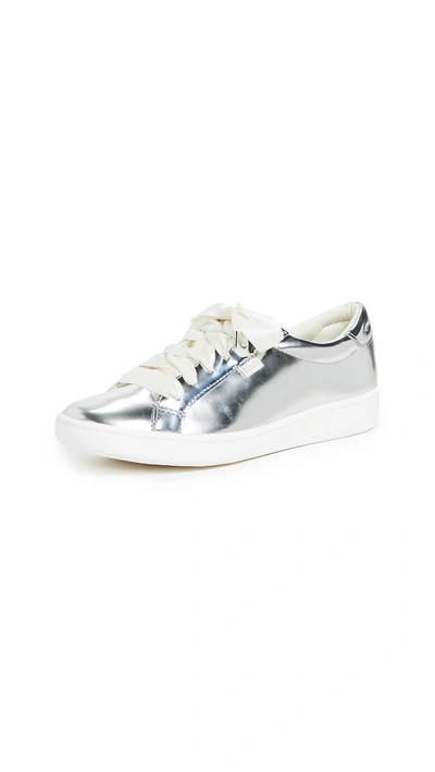 Shop Keds X Kate Spade Ace Sneakers In Silver