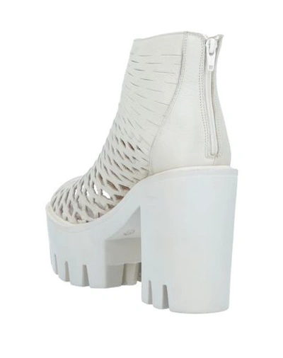 Shop Jfk Ankle Boot In Ivory