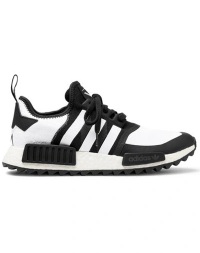 Shop Adidas X White Mountaineering Sneakers In White