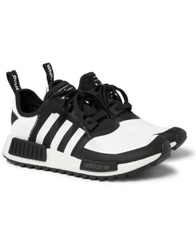 Shop Adidas X White Mountaineering Sneakers In White