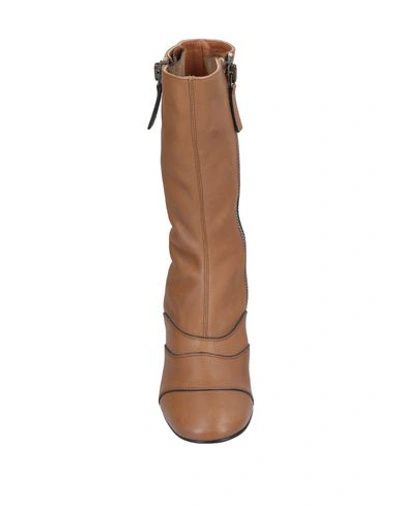 Chloé Ankle Boot In Camel