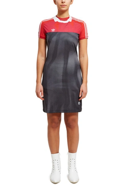 Shop Adidas Originals By Alexander Wang Photocopy Dress In Lushpink