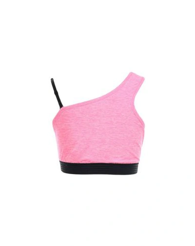Shop Puma Sports Bras And Performance Tops In Fuchsia
