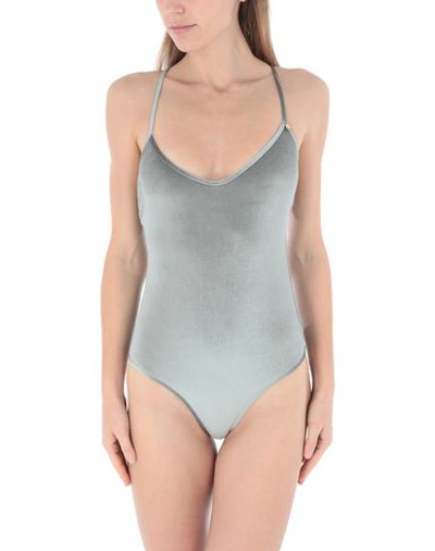 Shop Love Stories One-piece Swimsuits In Light Green
