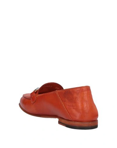 Shop Alexander Hotto Loafers In Rust