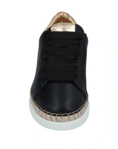 Tod's Sneakers In Black