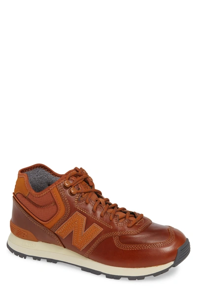 New Balance Men'S 574 Mid Casual Sneakers From Finish Line In Brown |  Modesens