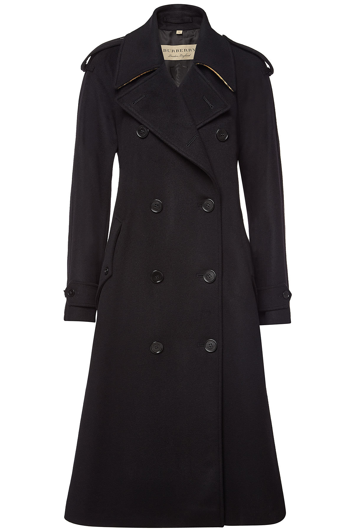 burberry gray wool coat