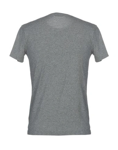 Shop Dirk Bikkembergs T-shirts In Grey