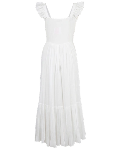 Shop Carolina K Kuna Parrot Dress In White