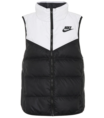 Shop Nike Sportswear Down Vest In Black