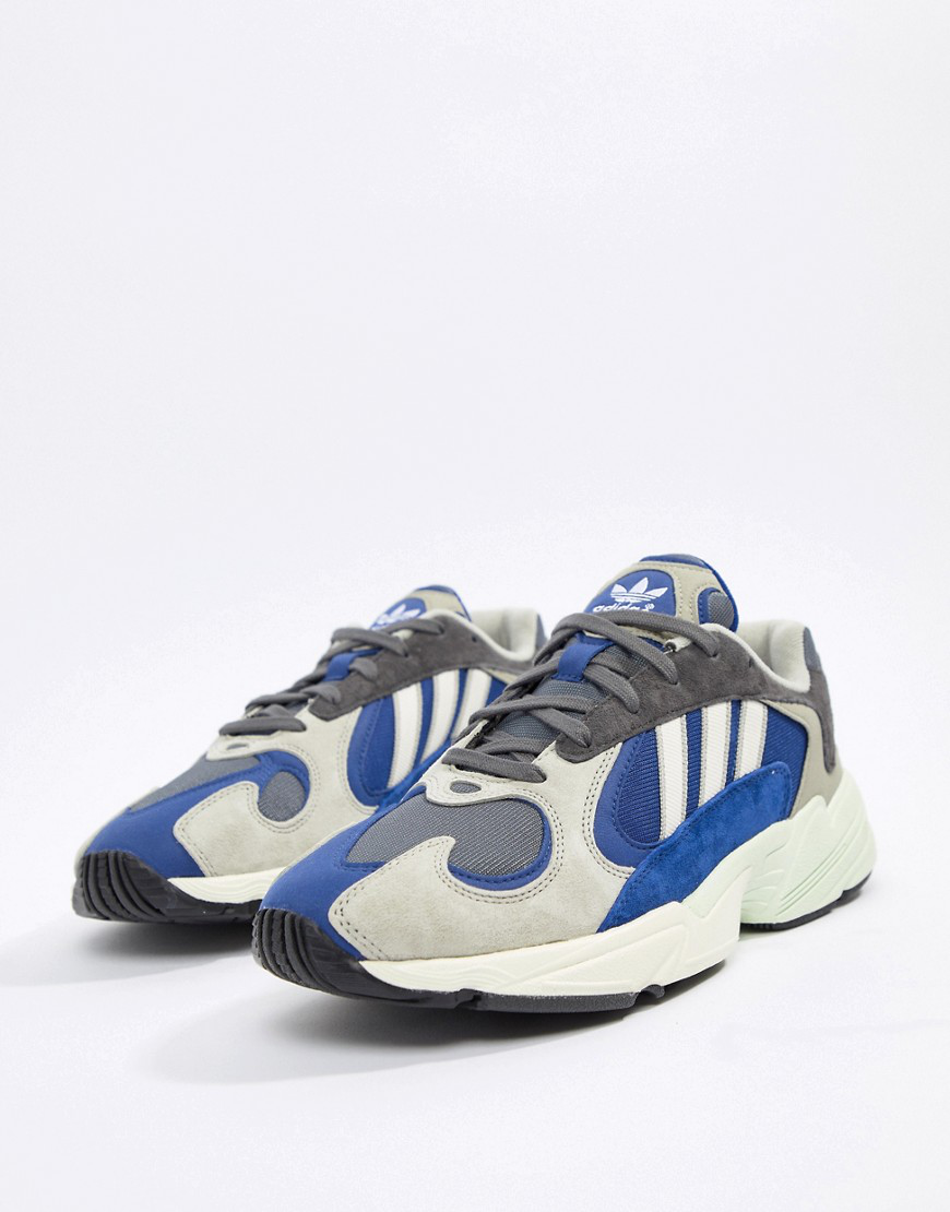 adidas yung og leather blue