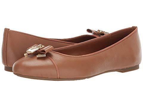 michael michael kors alice leather ballet flat