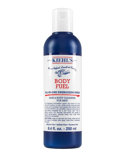 Shop Kiehl's Since 1851 Body Fuel All-in-one Energizing Wash For Hair And Body, 8.4 Oz.