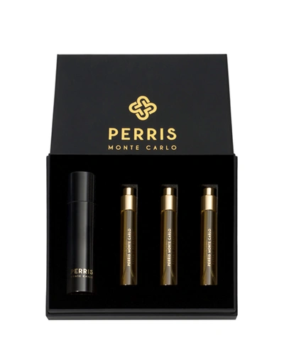 Perris Monte Carlo Rose De Taif Extrait De Parfum Travel Spray Gift Set