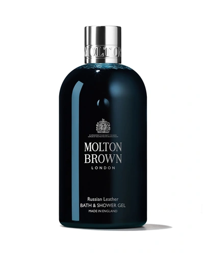 Shop Molton Brown Dark Leather Bath & Shower Gel