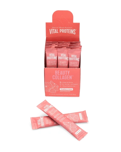 Shop Vital Proteins Beauty Collagen (strawberry Lemon) Stick Pack Box, 14 Ct