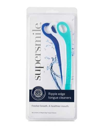 Shop Supersmile Rippled Edge Tongue Cleaner, 3 Pack