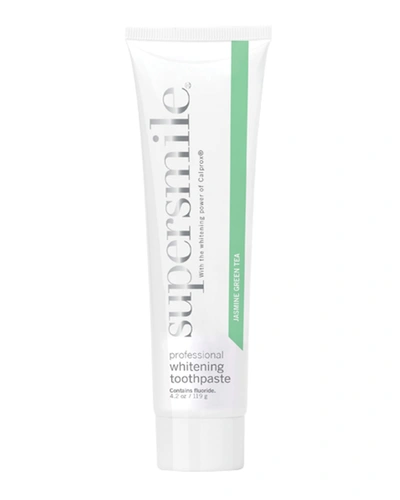 Shop Supersmile Professional Whitening Toothpaste In Jasmine Green Tea, 4.2 Oz.