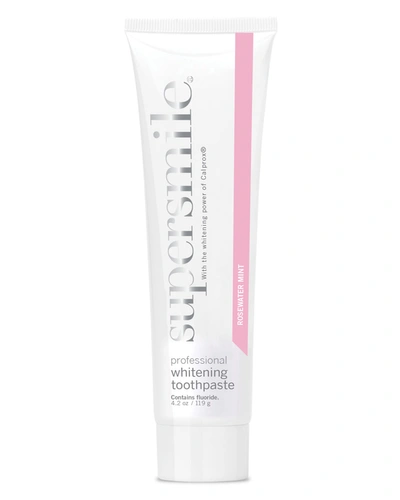 Shop Supersmile Professional Whitening Toothpaste In Rosewater Mint, 4.2 Oz.