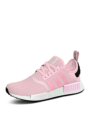 adidas women's nmd r1 knit lace up sneakers