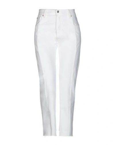 Vetements Jeans In White