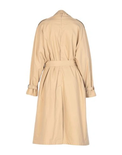 Shop Vetements Full-length Jacket In Camel