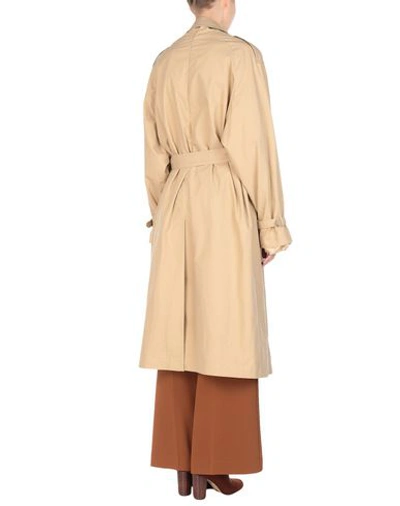 Shop Vetements Full-length Jacket In Camel